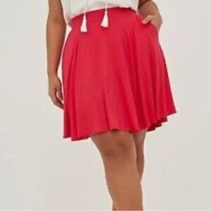 Torrid Pink Skater Skirt